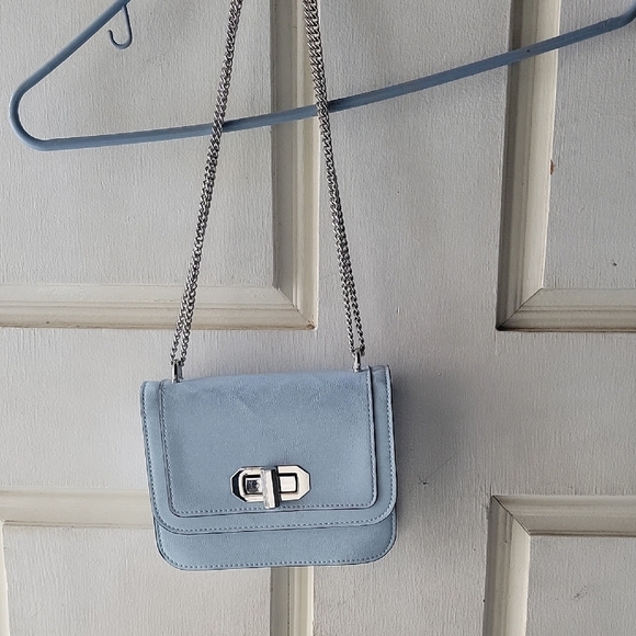 INC  Mini  Blue  Crossbody Bag - Picture 2 of 6